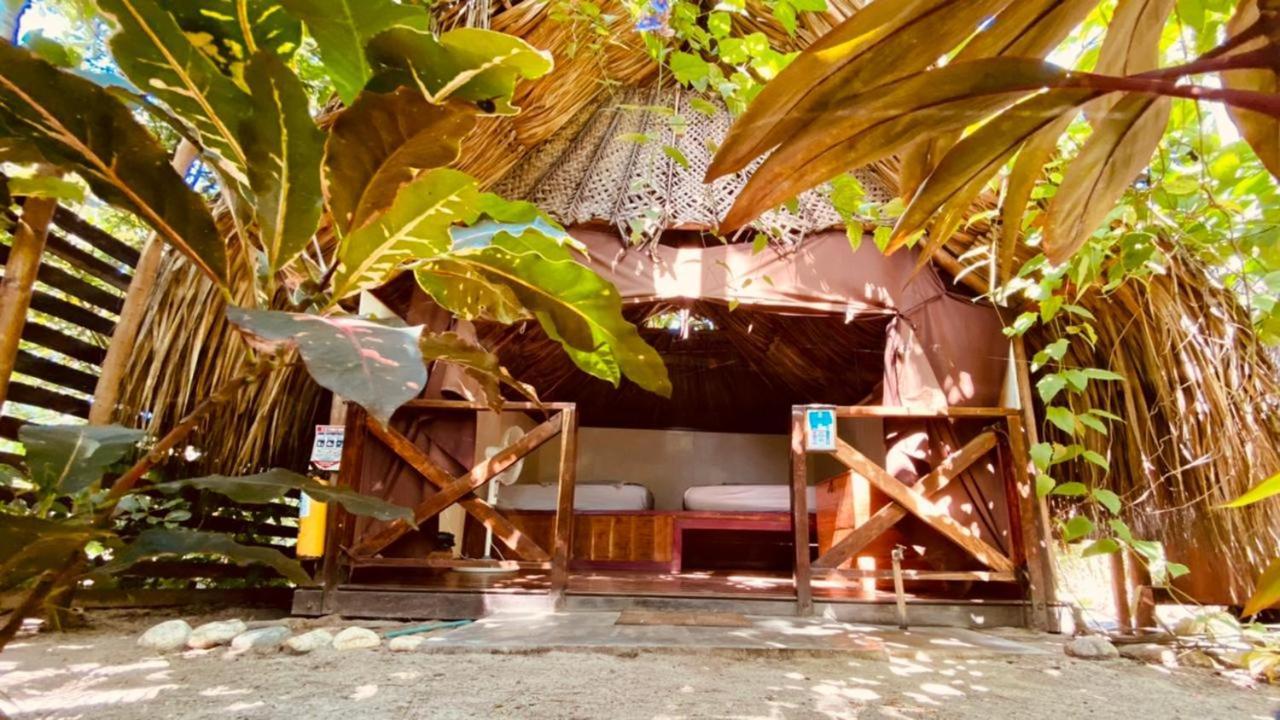 Los Hermanos Beach Hostal Guachaca エクステリア 写真