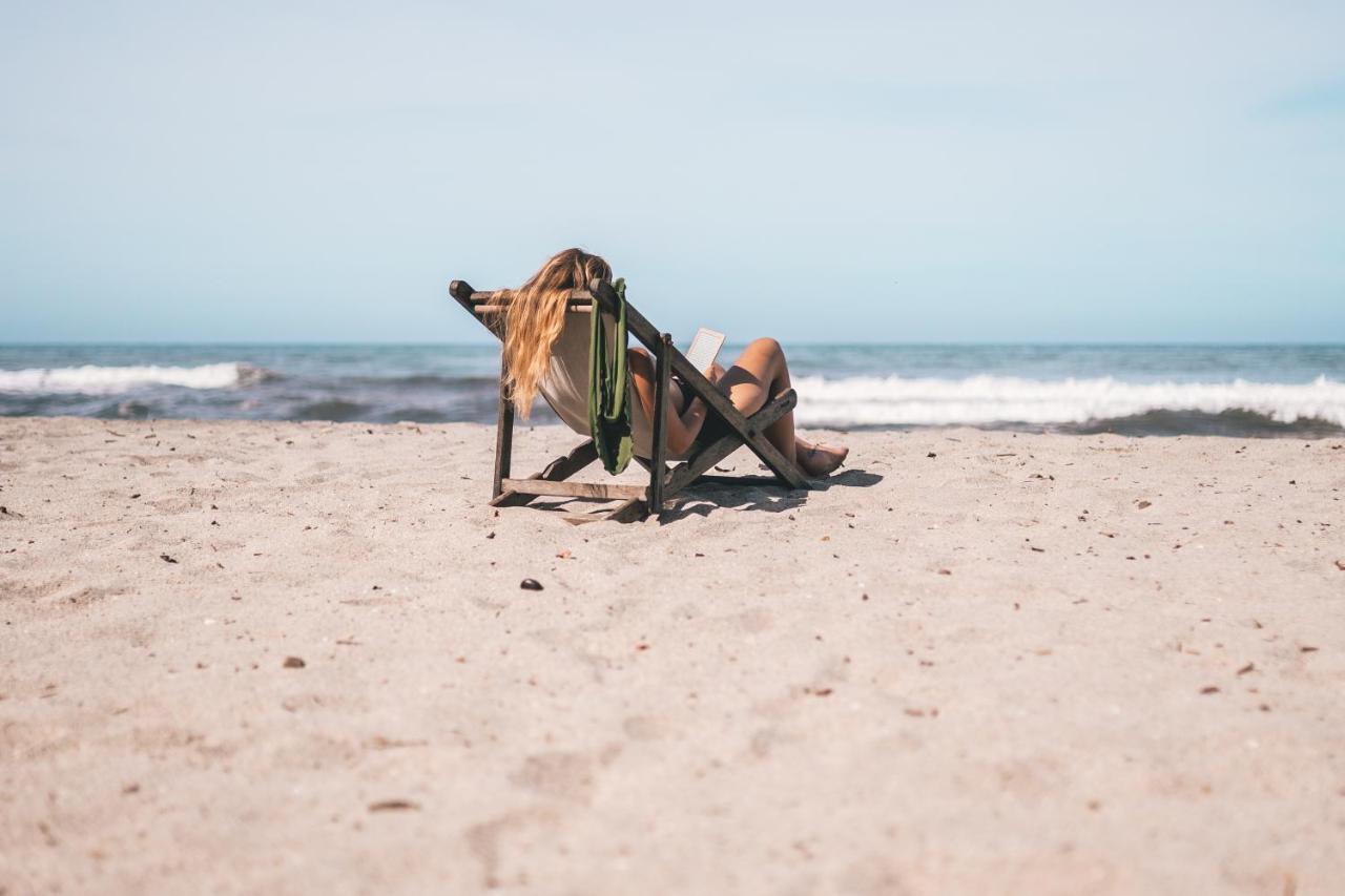Los Hermanos Beach Hostal Guachaca エクステリア 写真